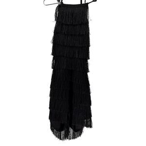 Blithe Los Angeles Black Fringe Gatsby Romper